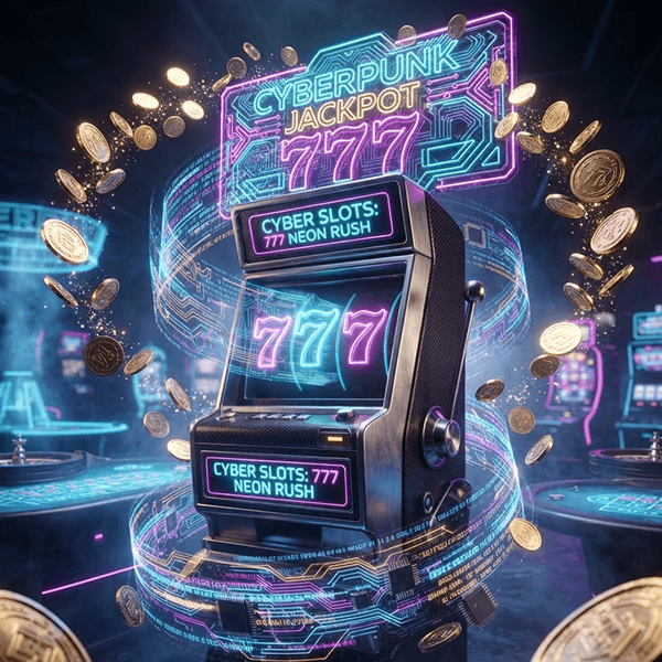 Luxury online casino interface with golden slot machines and premium blue themes